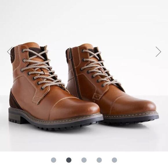 Men’s Outpost Bradley 225 Chestnut Boots Size 9 Buckle - Picture 9 of 9